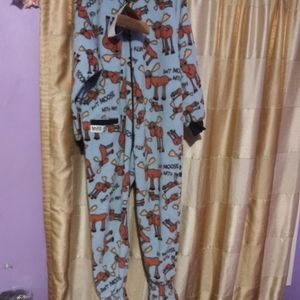 LazyOne Blue Moose Onsie